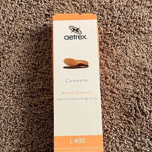 Aetrex Compete Orthotics in Orange and White